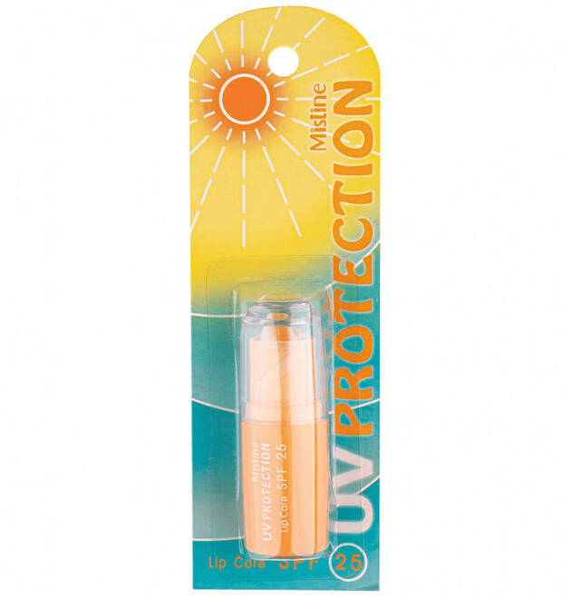 MISTINE Помада-бальзам С ЗАЩИТОЙ ОТ СОЛНЦА гигиеническая UV Protection Lip Care SPF 25, 2,5 г