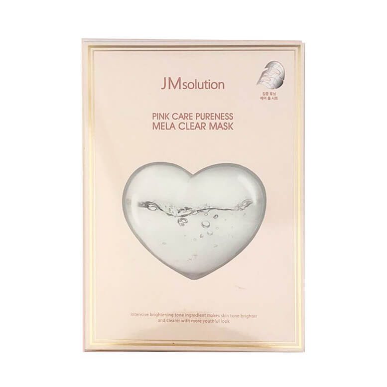 JMsolution PINK Care Pureness Mela Clear Mask Гипоаллергенная маска для осветления кожи 30мл