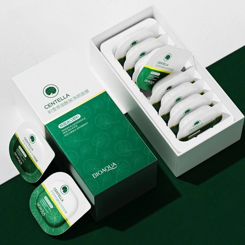 Bioaqua Очищающая пудинг - маска для лица с экстрактом центеллы Centella Mask