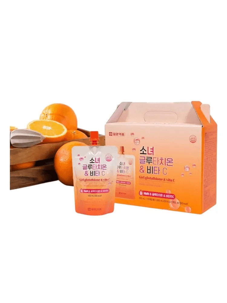 БДЖ ILYANG БАД «Энергия красоты: Глутатион и Витамин С» (Girl Glutathione & Vita C) пауч 1шт*100мл