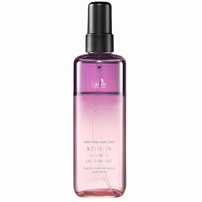 La'dor Парфюмированный двухфазный мист для волос с ароматом инжира Keratin Layered Oil Mist Fig Tea