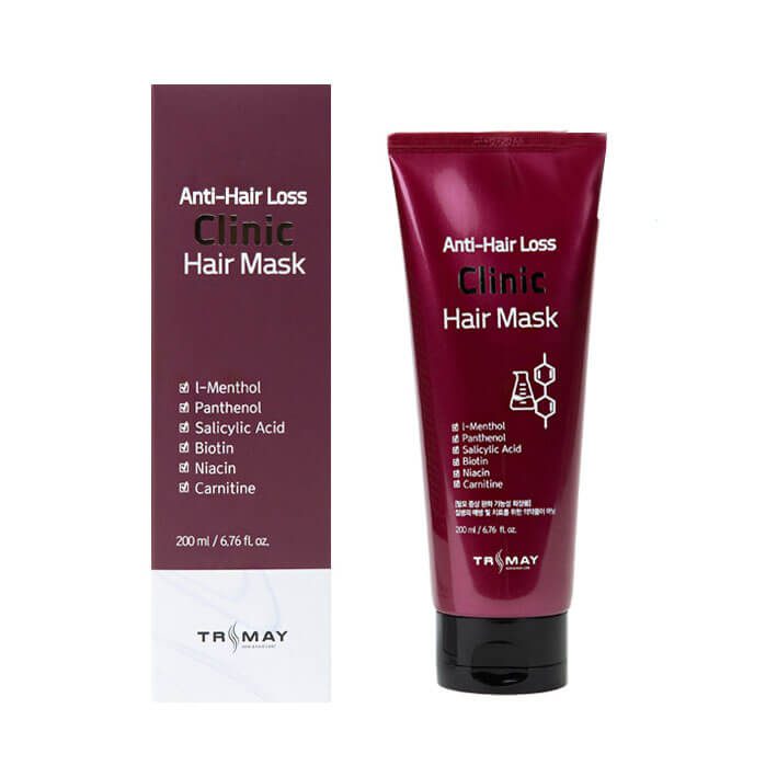 TRIMAY Маска против выпадения волос Anti-Hair Loss Сlinic Hair Mask 200 мл