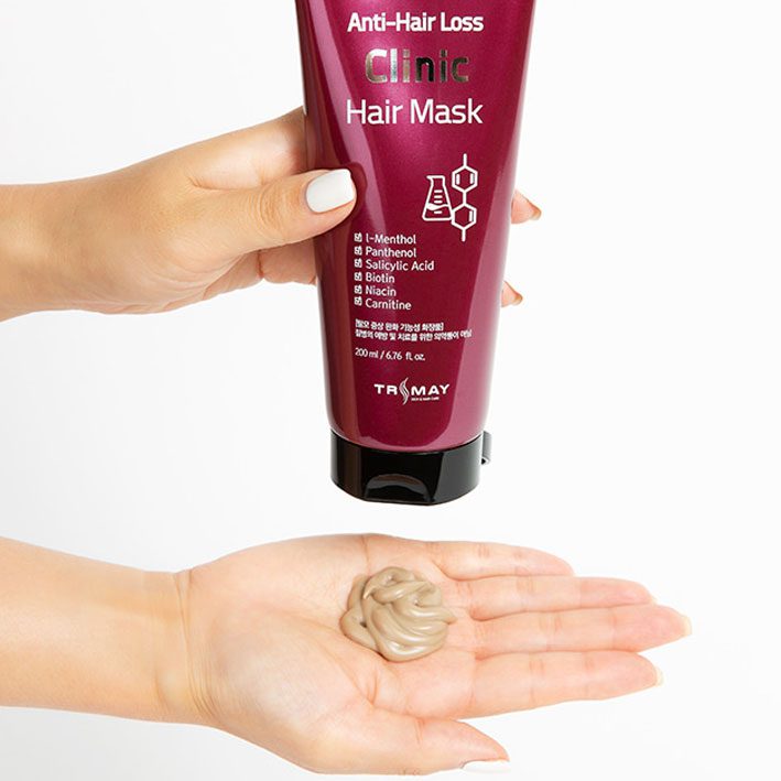 TRIMAY Маска против выпадения волос Anti-Hair Loss Сlinic Hair Mask 200 мл