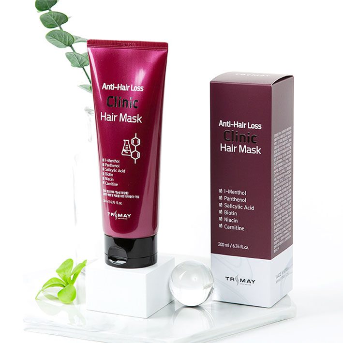 TRIMAY Маска против выпадения волос Anti-Hair Loss Сlinic Hair Mask 200 мл TRIMAY Маска против выпадения волос Anti-Hair Loss Сlinic Hair Mask 200 мл