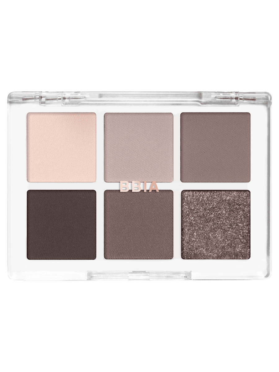 BBIA Палетка теней Ready To Wear Eye Palette 08 Cool Gray 5г (6цв)