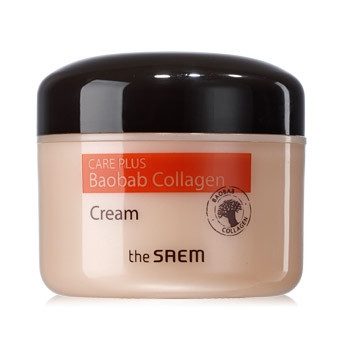 THE SAEM Крем для лица коллагеновый с экстрактом баобаба Care Plus Baobab Collagen Cream 100мл