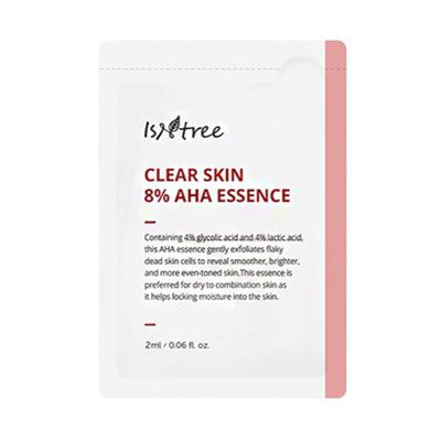 IsNtree Пробник Обновляющая эссенция с АНА-кислотами Chesnut AHA 8% Clear Essence