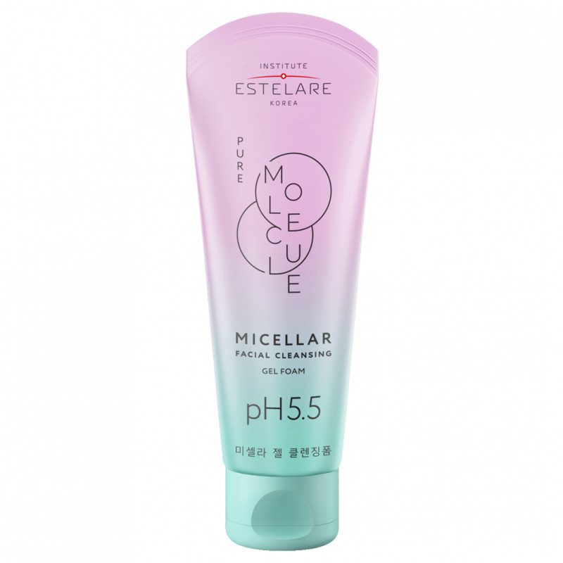 INSTITUTE ESTELARE Гель-пенка для умывания лица МИЦЕЛЛЯРНАЯ с pH 5,5 Pure Molecule, 75 мл