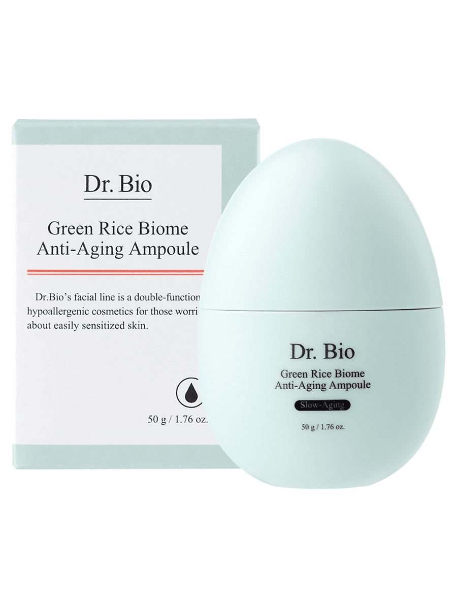 Dr. Bio Успокаивающая сыворотка с экстрактом зеленого риса Green Anti-Aging Ampoule 50г