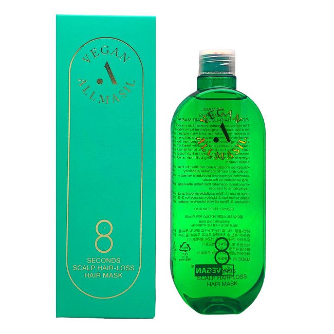 ALLMASIL 8 Seconds Маска против выпадения волос Scalp Hair-Loss Hair Mask 350 мл