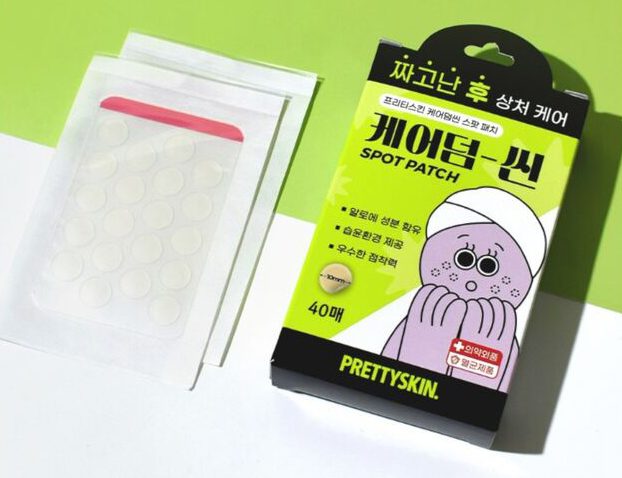 PrettySkin Патчи для проблемной кожи/Spot Patch Carederm, 40шт