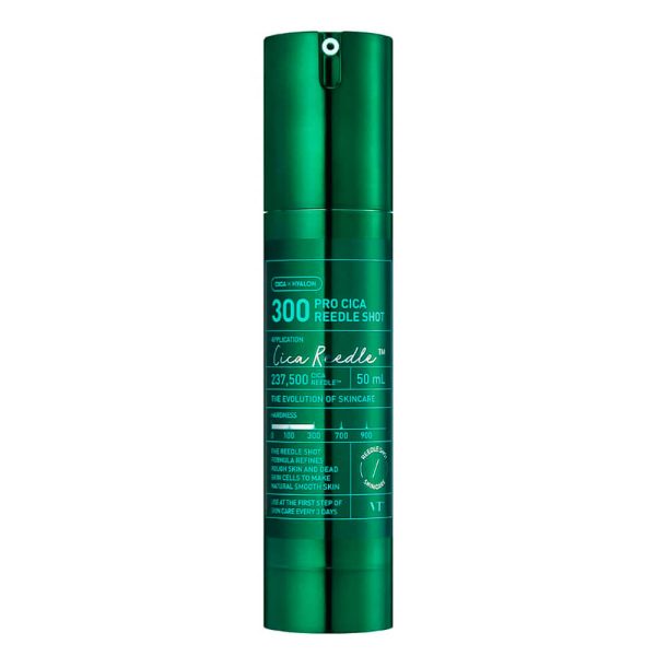 VT Cosmetics Pro Cica Reedle Shot 300,Интенсивный бустер с микроиглами для чувствительной кожи 50 мл