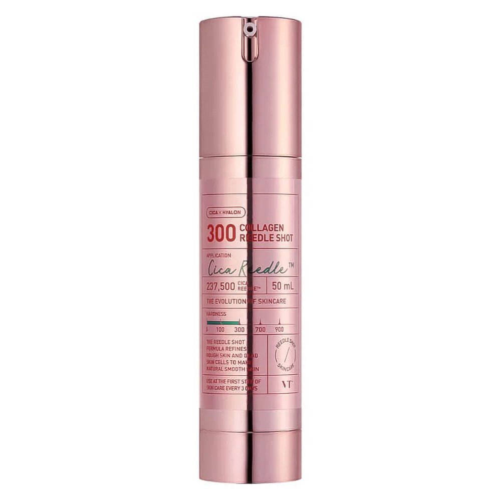 VT Cosmetics Collagen Reedle Shot 300,Интенсивная бустер-сыворотка с микроиглами и коллагеном 50 мл