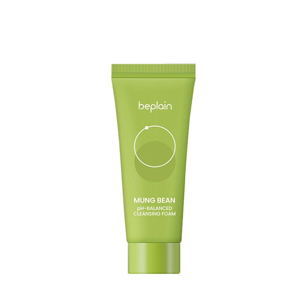 beplain Балансирующая пенка для глубокого очищения/Mung Bean pH-Balanced Cleansing Foam, 40 мл