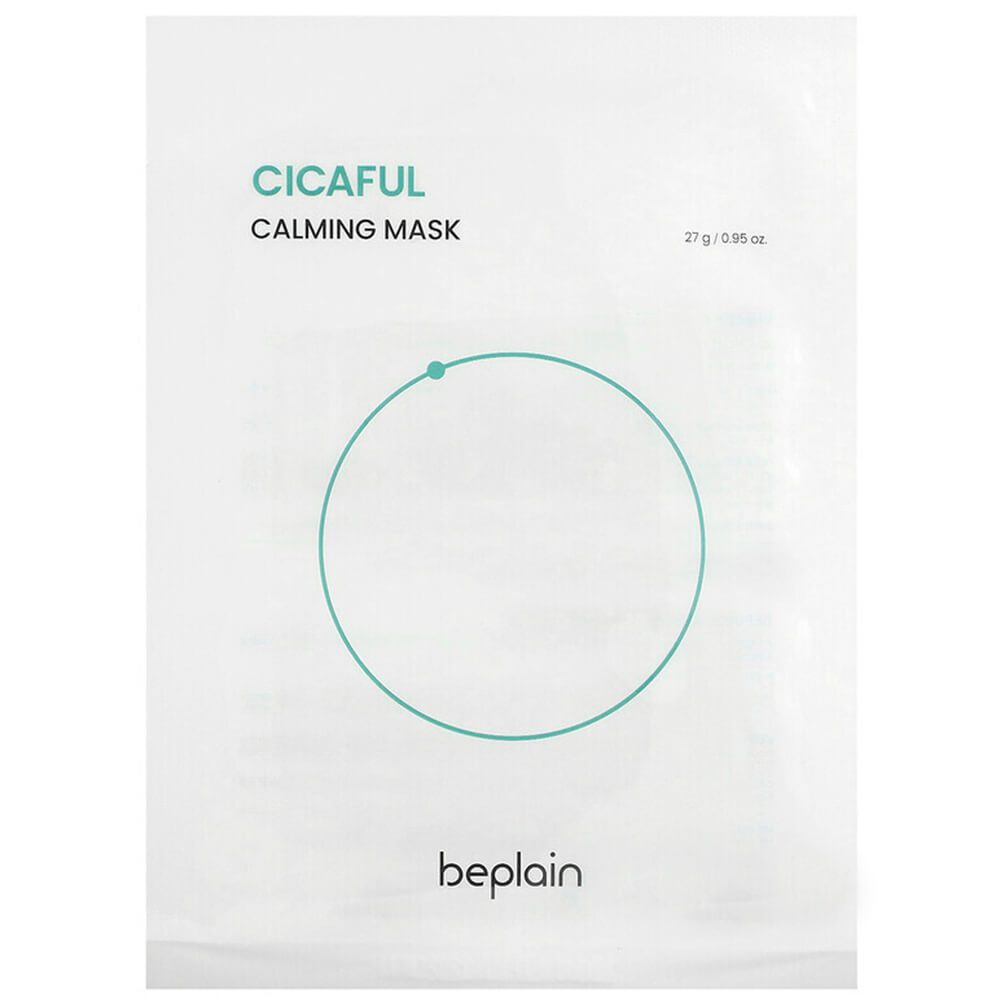 beplain Успокаивающая тканевая маска с центеллой/Cicaful Calming Mask Sheet 27 г