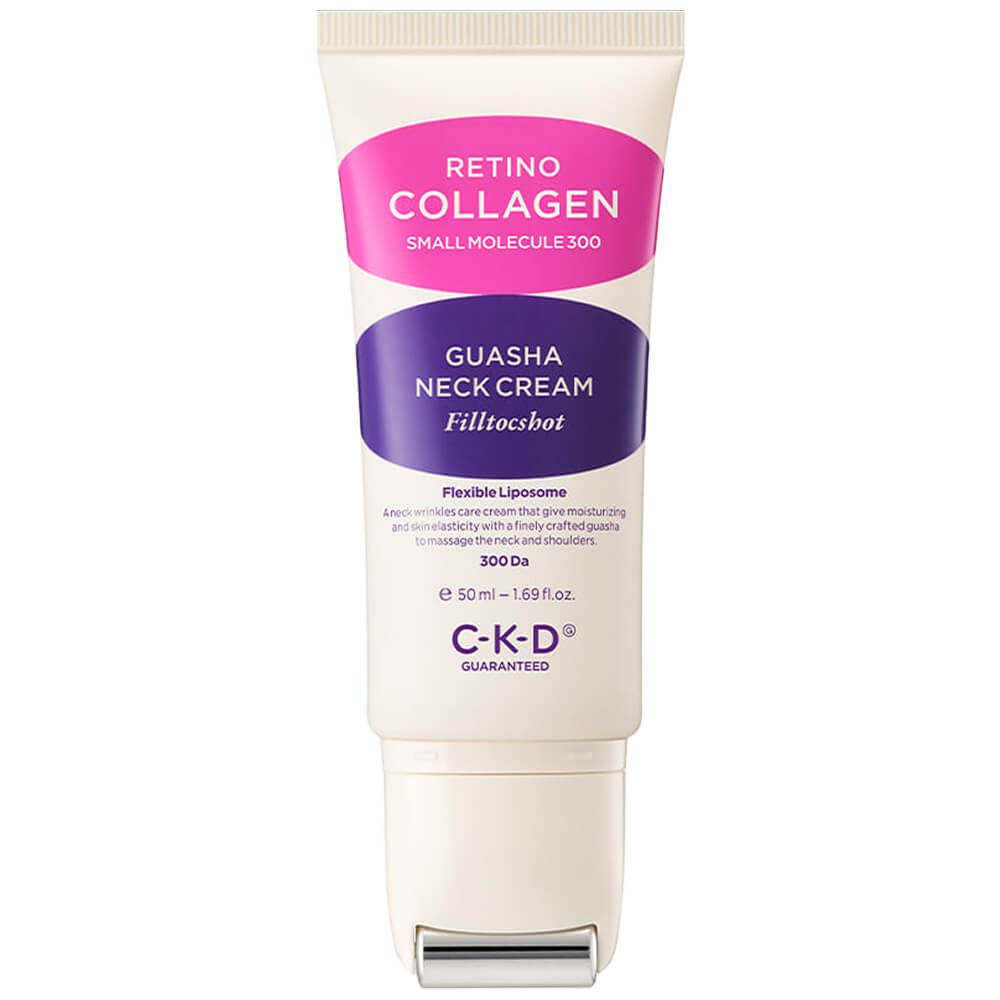 CKD Крем для шеи омолаживающий — Retino collagen small molecule 300 guasha cream filltocshot, 50мл