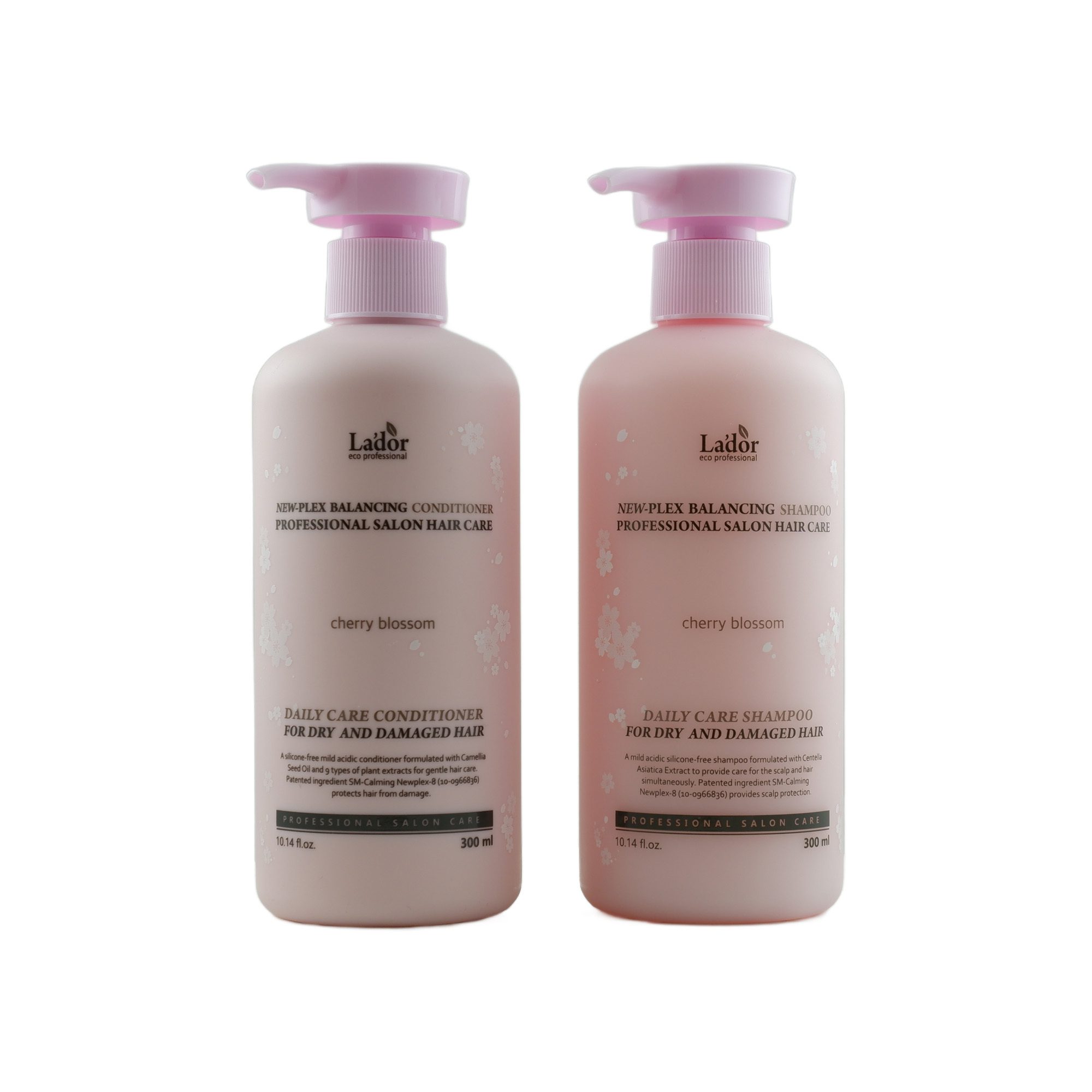 LA'DOR Шампунь и кондиционер для волос NEW-PLEX BALANCING 2 SET (300ML + 300ML)