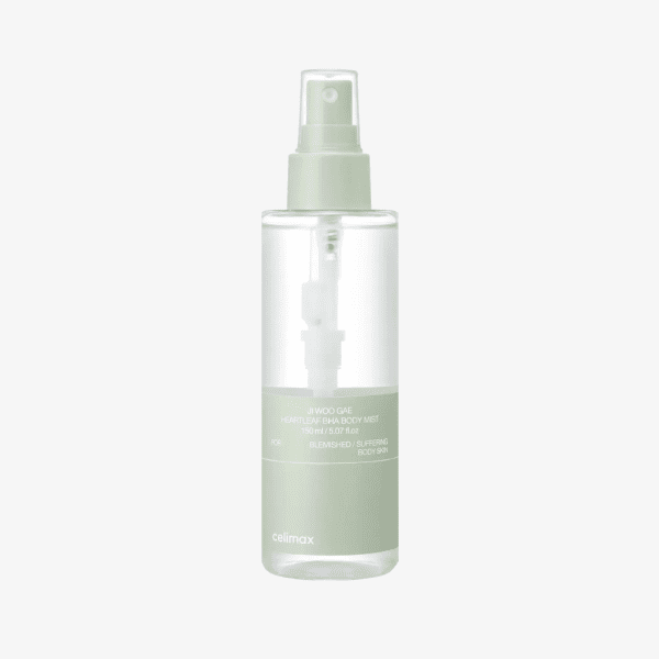 Celimax Успокивающий мист для тела с BHA-кислотами Ji Woo Gae Heartleaf BHA Body Mist, 150ml