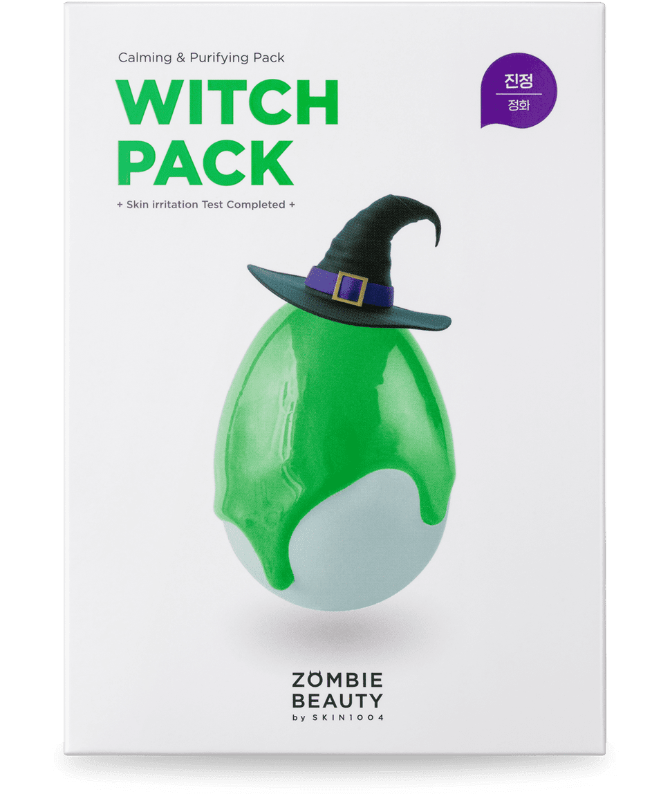 SKIN1004 Глиняная маска с экстрактом зеленого чая/Zombie beauty witch pack 4г*1шт