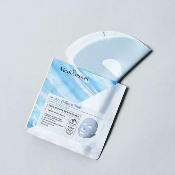 MediAnswer Гидрогелевая маска с коллагеном Pore Collagen NanoShot Mask 37g*1