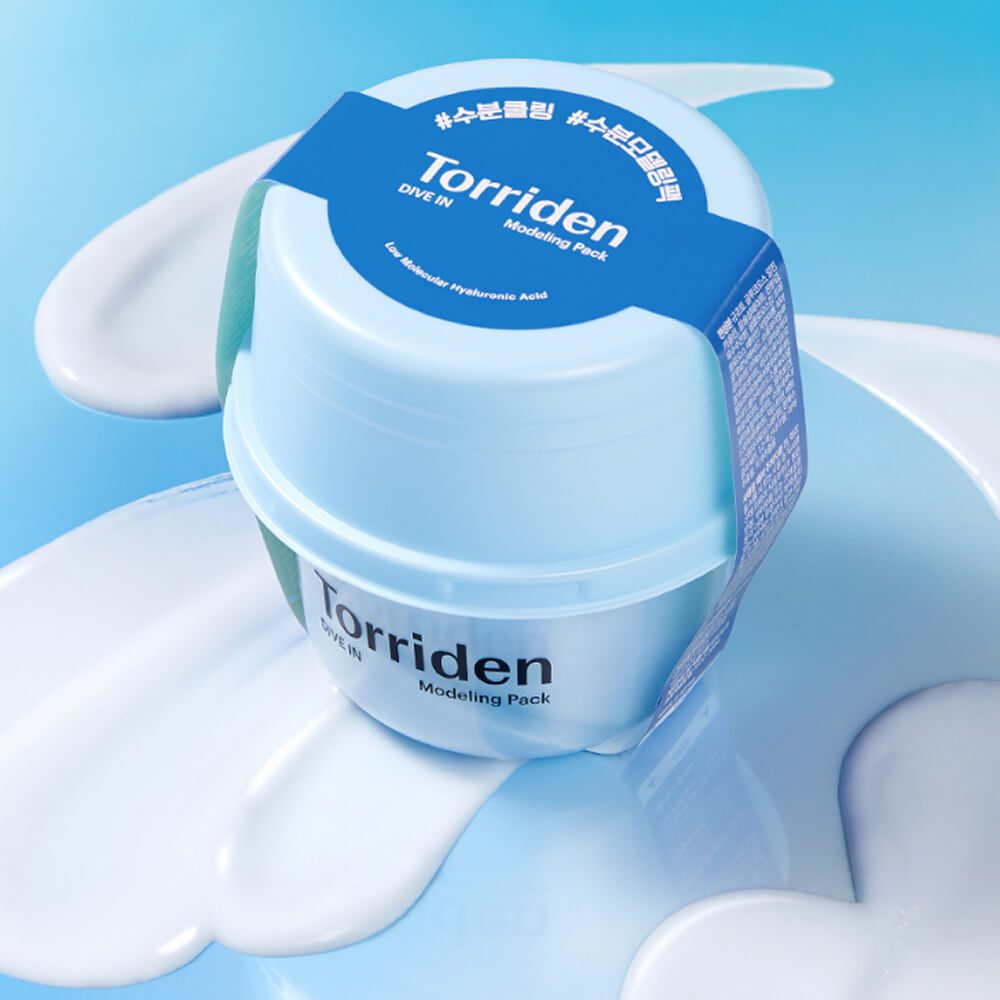 Torriden Глубоко увлажняющая альгинатная маска Dive In Low Molecular Hyaluronic Acid Modeling Pack 2