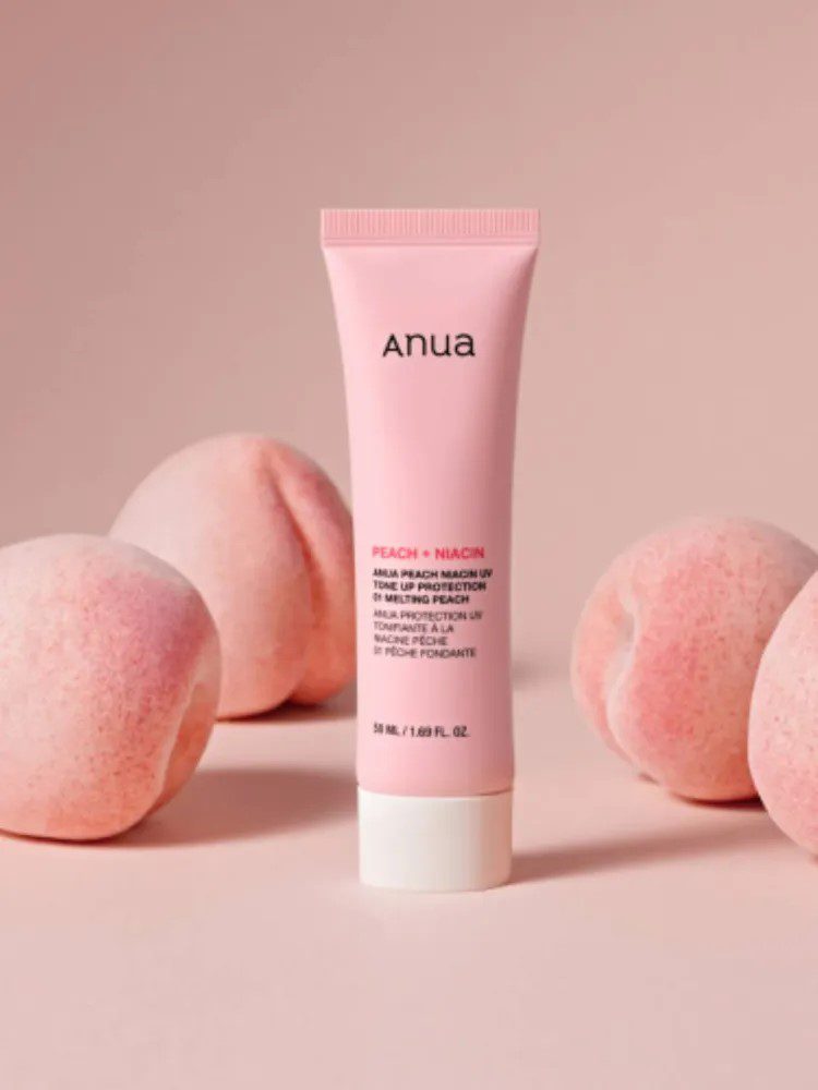Anua Тонирующий солнцезащитный с нициамидом В12 Peach Niacin UV Tone Up Protection 01 Melting Peach