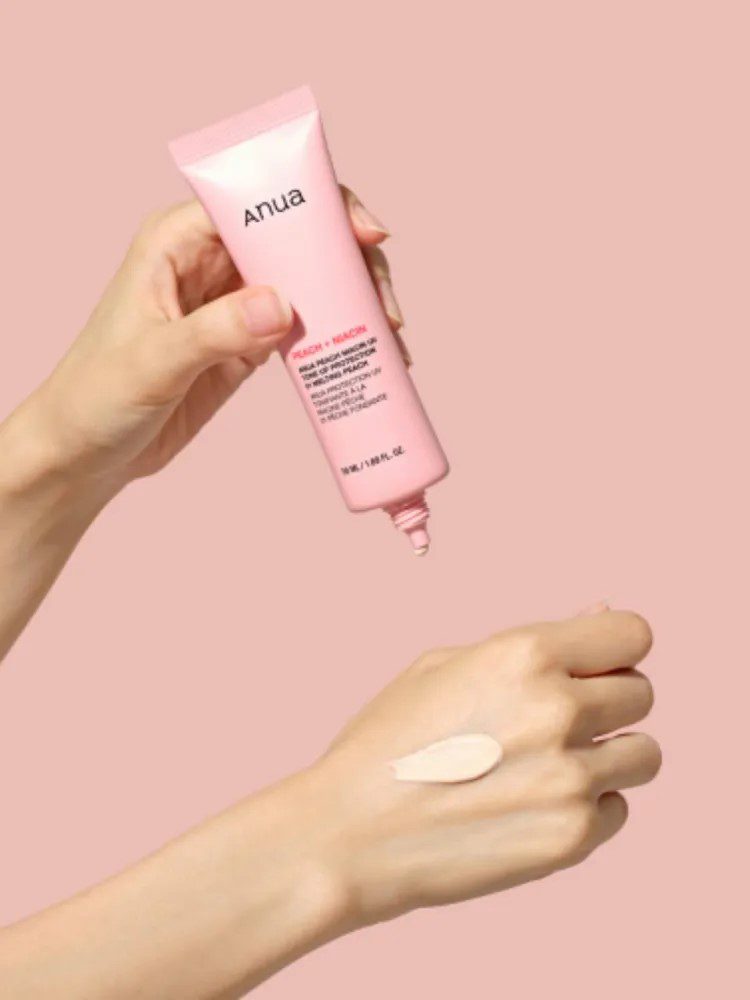 Anua Тонирующий солнцезащитный с нициамидом В12 Peach Niacin UV Tone Up Protection 01 Melting Peach Anua Тонирующий солнцезащитный с нициамидом В12 Peach Niacin UV Tone Up Protection 01 Melting Peach