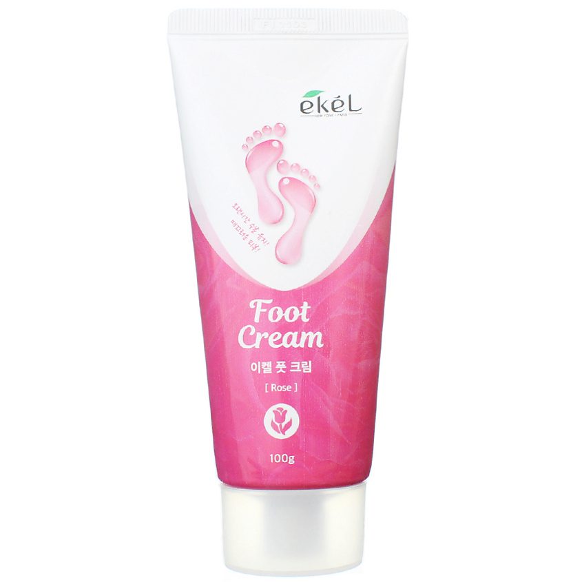 Ekel Крем для ног с розой Foot Cream Rose, 100g