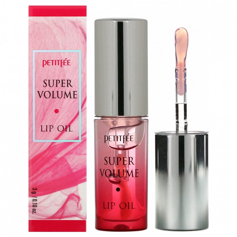 Petitfee Масло для губ с эффектом увеличения Super Volume Lip Oil, 3g
