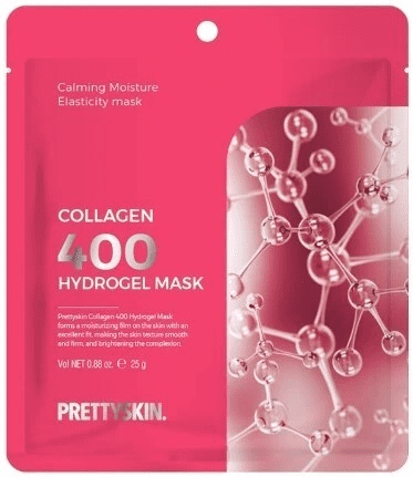 Pretty Skin Гидрогелевая маска для лица с коллагеном Collagen 400 Hydrogel Mask 25g