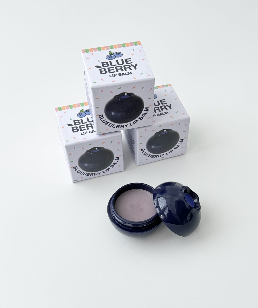 Pretty Skin Питательный бальзам для губ Черника Lip Balm Blueberry 9g