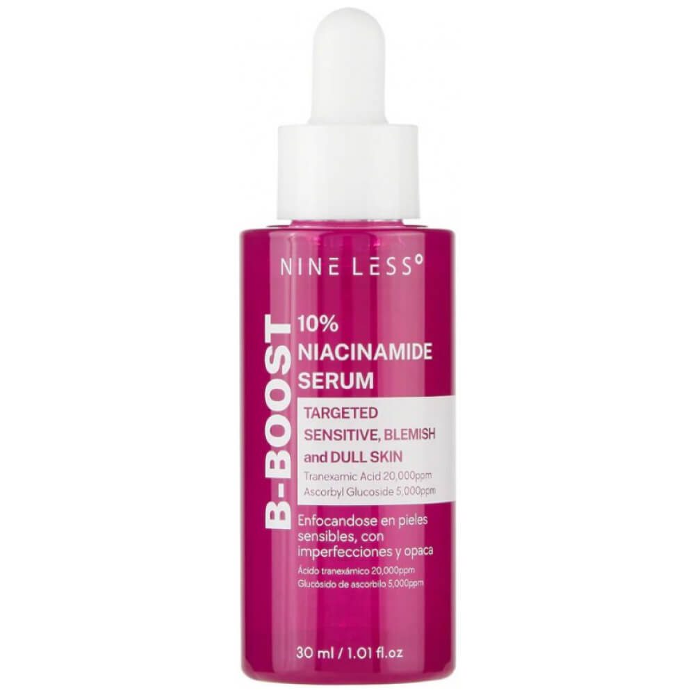 NINE LESS Сыворотка осветляющая с ниацинамидом B-Boost 10% Niacinamide Serum 30ml