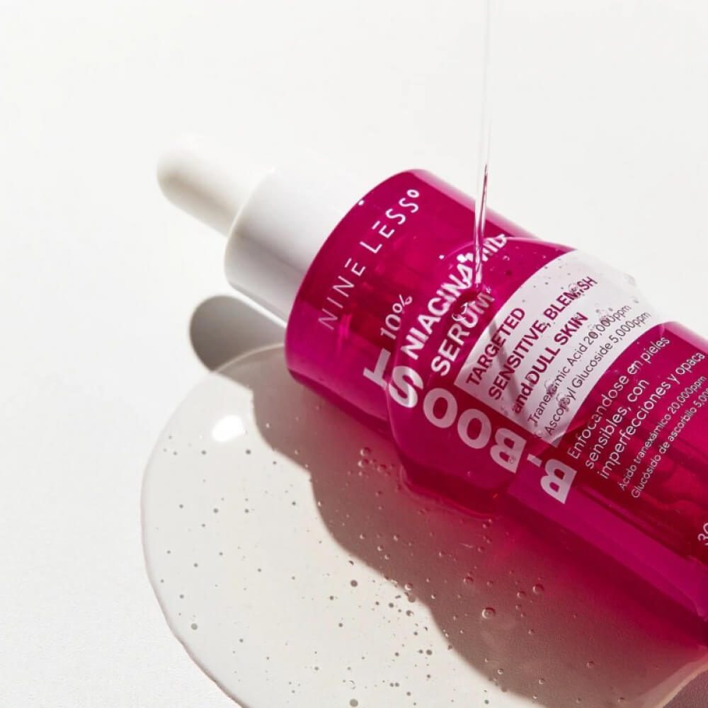 NINE LESS Сыворотка осветляющая с ниацинамидом B-Boost 10% Niacinamide Serum 30ml