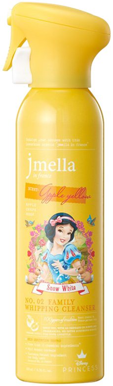 JMELLA IN FRANCE DISNEY Пенка  для ванны очищающая с ароматом яблока APPLE YELLOW FAMILY WHIPPING CL