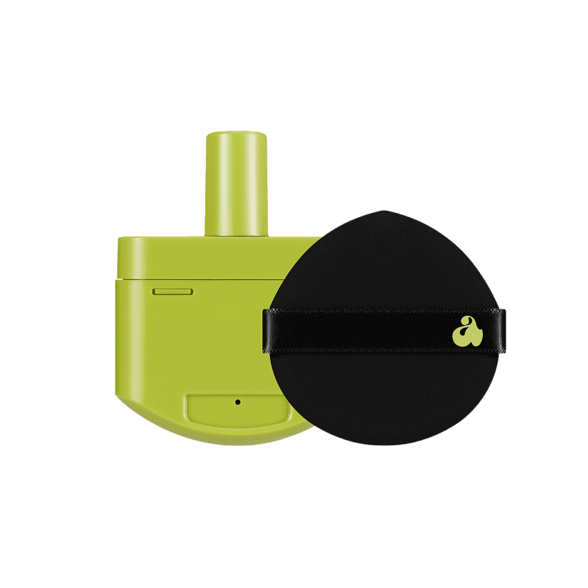 Unleashia Рефилл для кушона №18N + спонж Satin Wear Healthy-Green Cushion RE-FEEL 18N Butter Vanilla