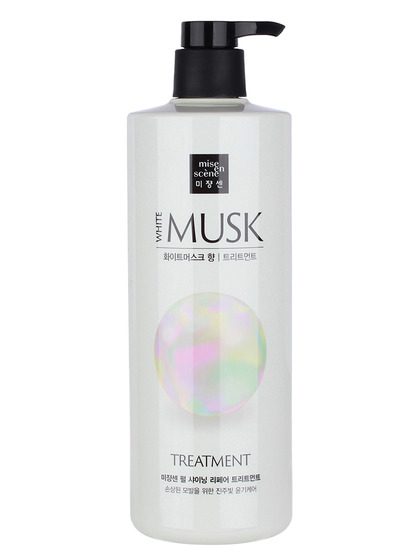 MISEENSCENE Маска для волос с жемчужной пудрой с ароматом белого мускуса PEARL SHINING MUSK TREATMEN