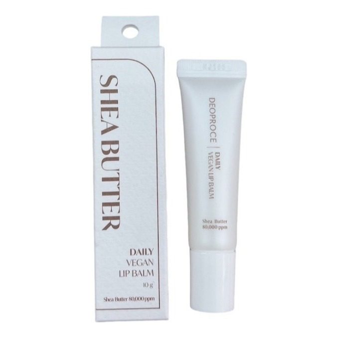 DEOPROCE Бальзам для губ SHEA BUTTER DAILY VEGAN LIP BALM 10g