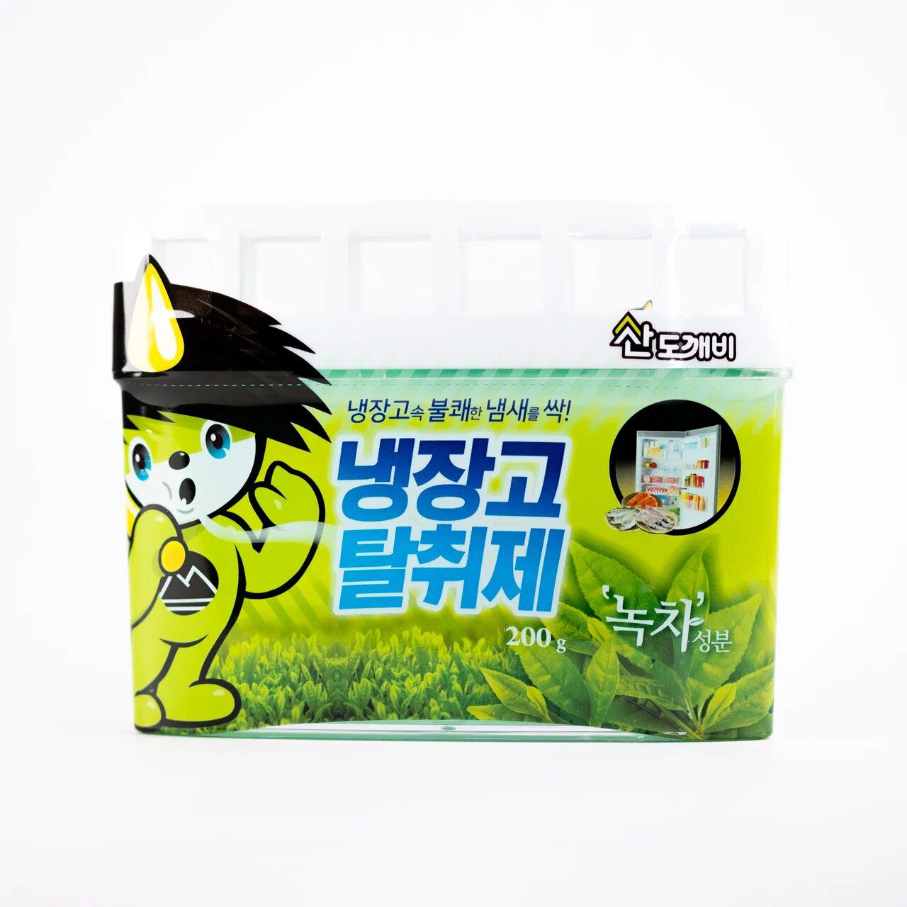 Sandokkaebi Освежитель воздуха для холодильника с зеленым чаем/Deodorize Green Tea, 200g