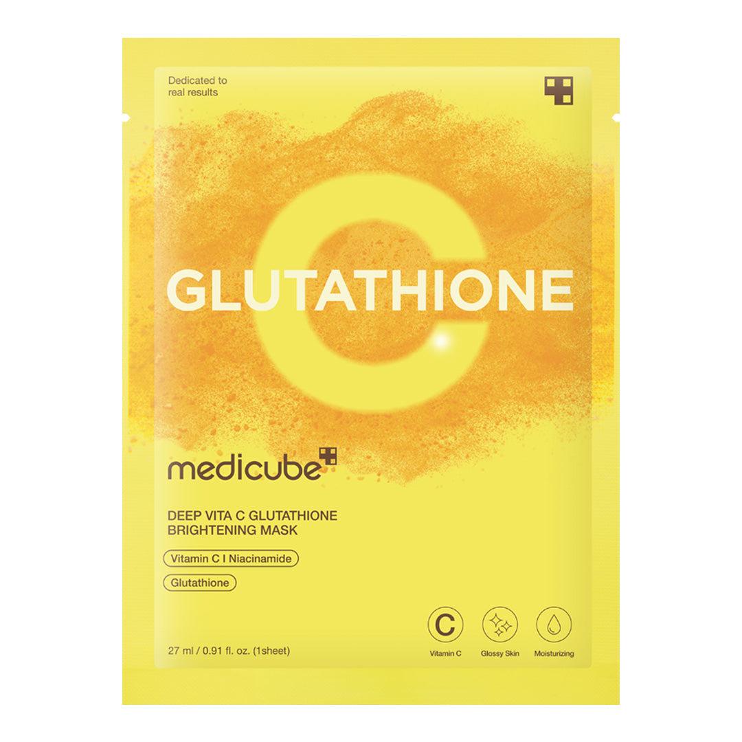 Medicube Осветляющая маска Deep Vita C Glutathione 27мл