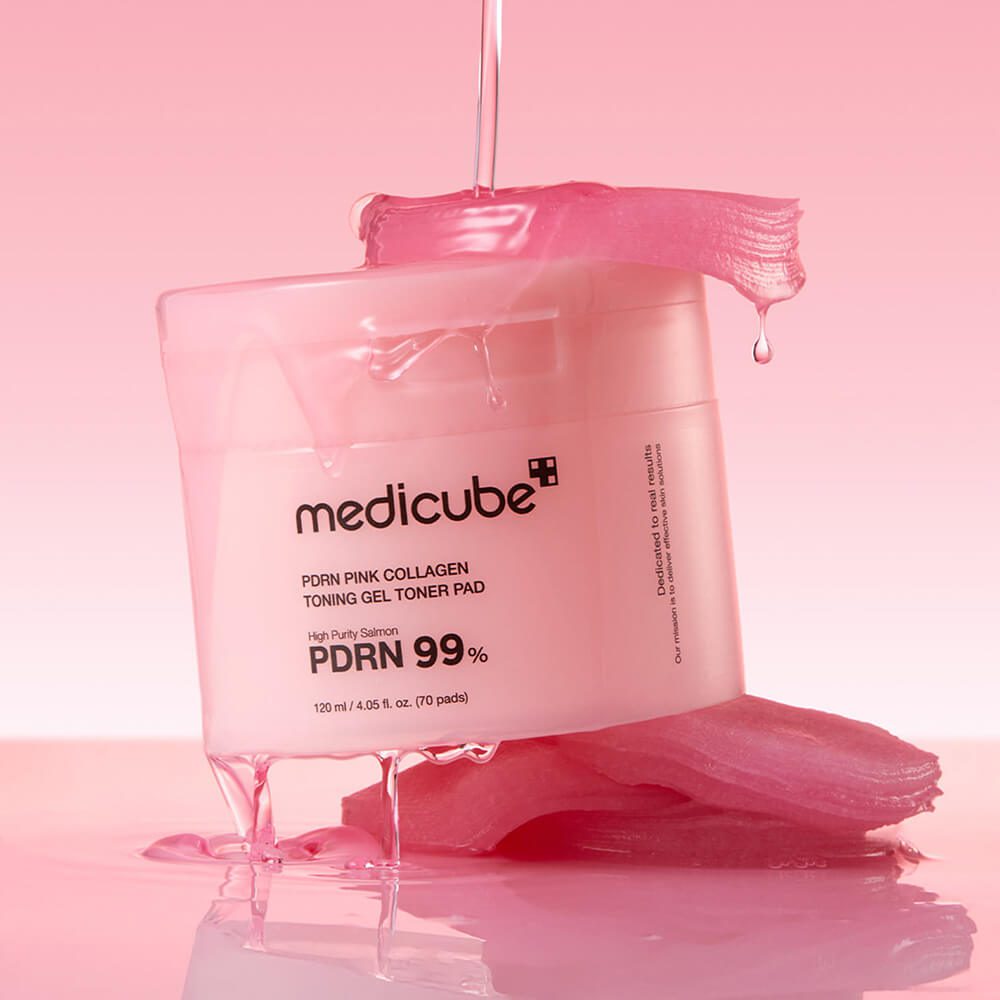 Medicube Тонер-пэды гелевые с PDRN и коллагеном PDRN Pink Collagen Toning Gel Toner Pad 70шт Medicube Тонер-пэды гелевые с PDRN и коллагеном PDRN Pink Collagen Toning Gel Toner Pad 70шт