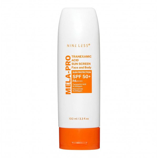 NINE LESS Крем солнцезащитный с транексамовой кислотой MELA-PRO Tranexamic Acid Sun Screen 100ml