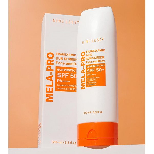 NINE LESS Крем солнцезащитный с транексамовой кислотой MELA-PRO Tranexamic Acid Sun Screen 100ml