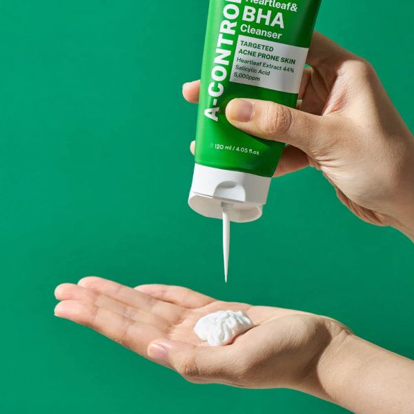 NINE LESS Пенка очищающая для проблемной кожи A-Control Heartleaf & BHA Cleanser 120ml