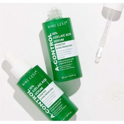 NINE LESS Сыворотка против акне с азелаиновой кислотой A-Control 10% Azelaic Acid Serum 30ml NINE LESS Сыворотка против акне с азелаиновой кислотой A-Control 10% Azelaic Acid Serum 30ml