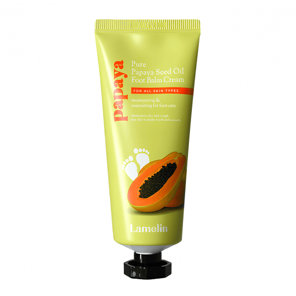Lamelin Крем-бальзам для ног Pure Papaya Seed Oil Foot Balm Cream 100ml Lamelin Крем-бальзам для ног Pure Papaya Seed Oil Foot Balm Cream 100ml
