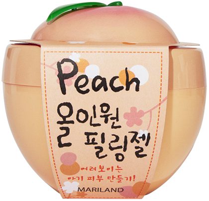 MARILAND Гель-скатка отшелушивающая с экстрактом персика PEACH ALL-IN-ONE Exfoliating Gel 100мл