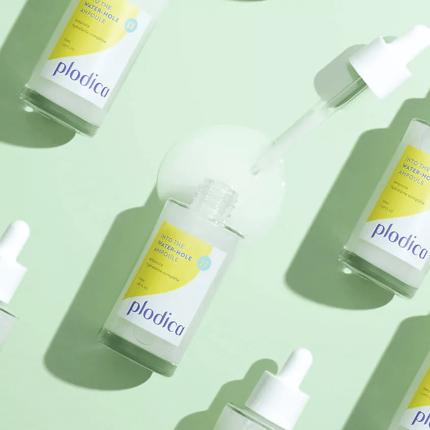 Plodica Into the Water-Hole Ampoule 15ml(Sample),Сыворотка для лица увлажняющая с экстрактом лотоса