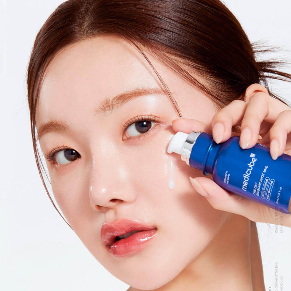 Medicube Деликатная ампула с микроиглами для сужения пор One Day Exosome Shot Pore Ampoule2000 30 мл