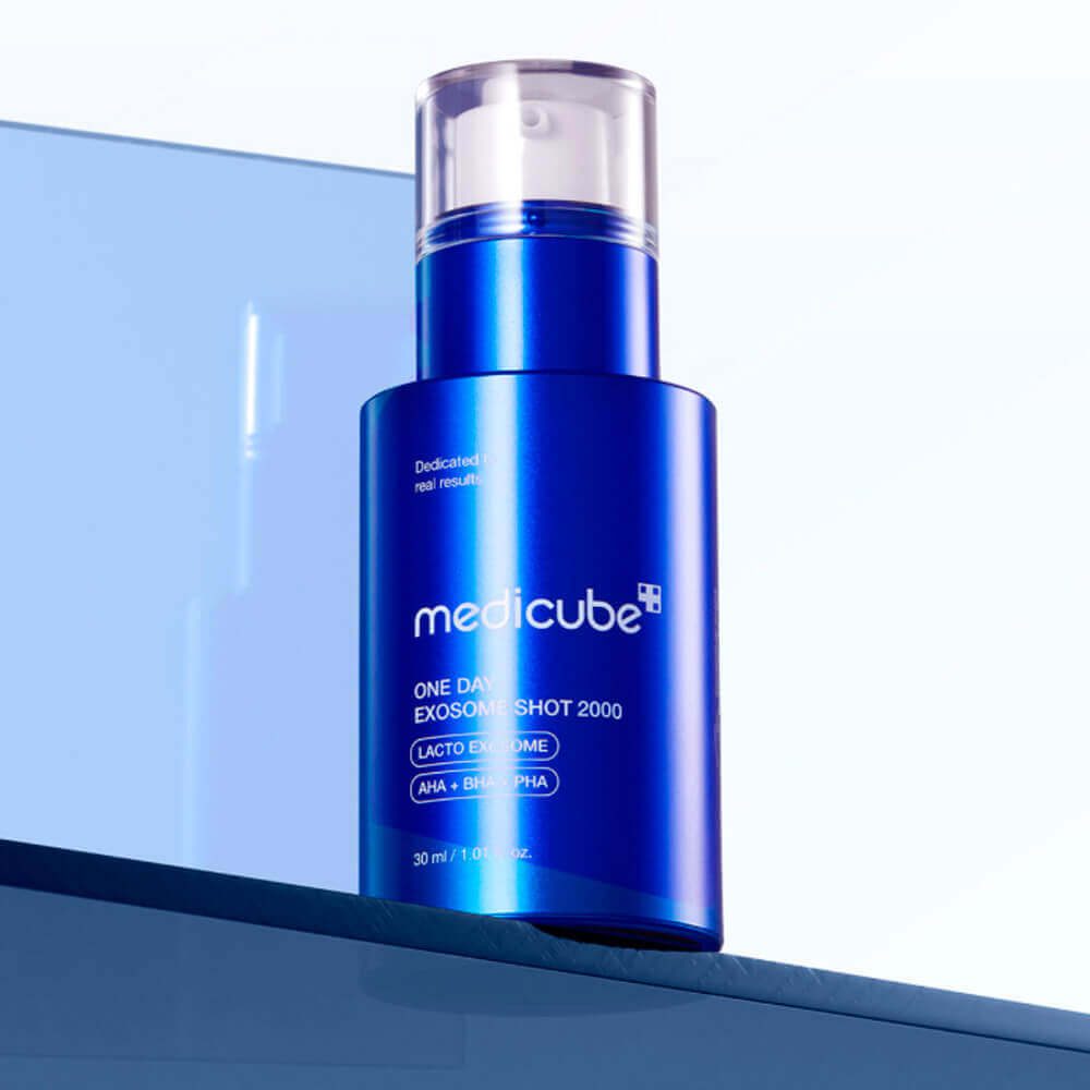 Medicube Деликатная ампула с микроиглами для сужения пор One Day Exosome Shot Pore Ampoule2000 30 мл Medicube Деликатная ампула с микроиглами для сужения пор One Day Exosome Shot Pore Ampoule2000 30 мл