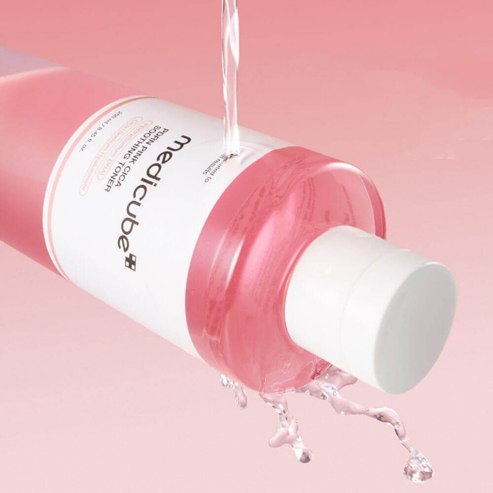 Medicube Успокаивающий тонер с ПДРН и центеллой PDRN Pink CICA Soothing Toner 250 мл Medicube Успокаивающий тонер с ПДРН и центеллой PDRN Pink CICA Soothing Toner 250 мл